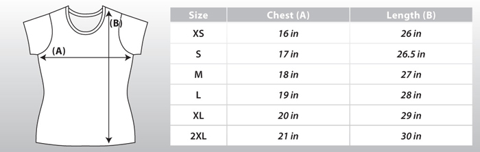 Female Size Chart